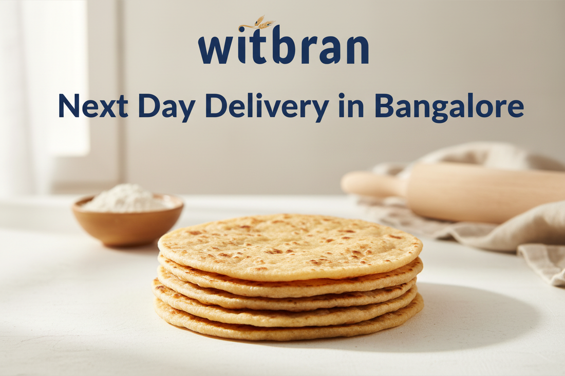 Witbran freshly milled atta – No Preservatives, Milled to Order, Next Day Delivery in Bangalore. Fresh Rotis.