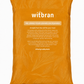A large orange bag of witbran High Protein Multigrain Atta flour, featuring white branding and product details on a clean white background.