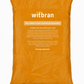 A large orange bag of Witbran Khapli Wheat Atta, featuring white branding and product details on the front, set against a clean white background.